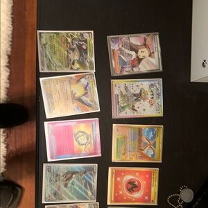Assorted Pokémon Trading Cards